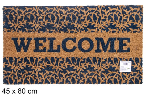 [115733] Felpudo coco Welcome 45x80 cm