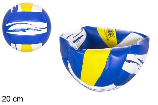 [115860] Balón de voleibol clásico tricolor 20 cm
