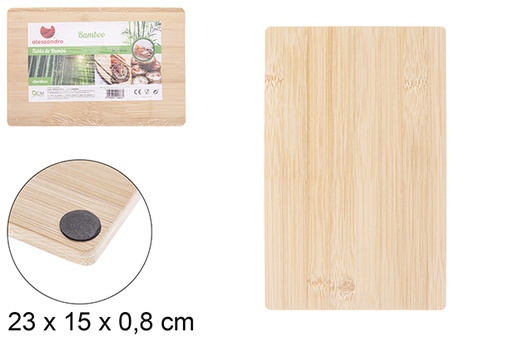 [116007] Bamboo board for appetizers 23x15 cm