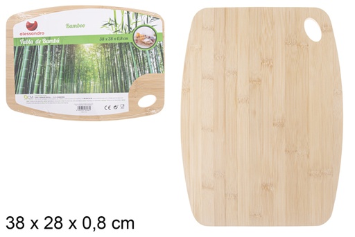 [116009] Bamboo cutting board 38x28 cm