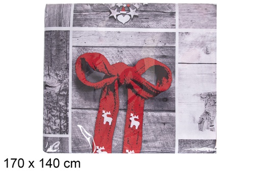 [117250] Tablecloth Christmas decoration 170x140cm