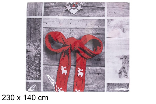 [117251] Tablecloth Christmas decoration 230x140cm