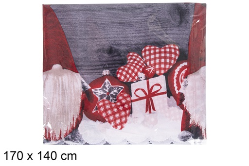 [117252] Tablecloth Christmas decoration 170x140cm