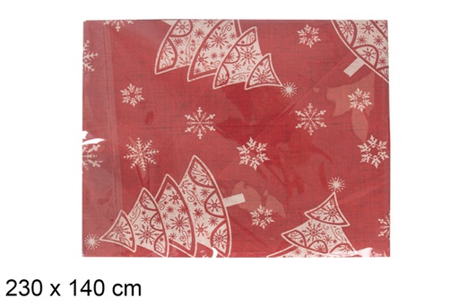 [117261] Mantel decoración navideña 230x140cm