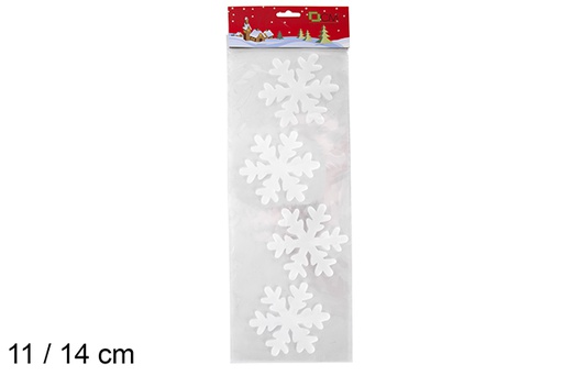 [118151] Gel snowflakes 11-14 cm