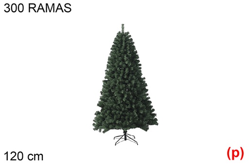 [118426] Árbol Navidad Dakota 300 ramas 120 cm 