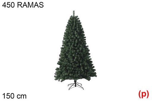 [118428] Árbol Navidad Dakota 450 ramas 150 cm