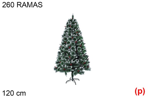 [118487] Árbol Navidad Montana 260 ramas 120 cm 