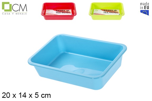 [102983] Plastic tray assorted colors nº1