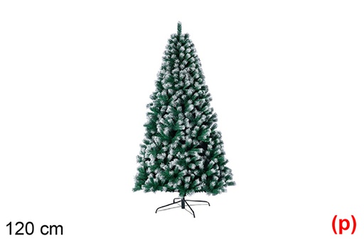 [118593] Arbol navidad Riga nevado 120cm 200 ramas