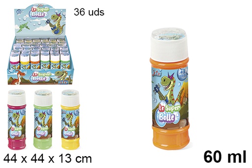 [118636] Tubo de bolha de sabão Dinossauro 60 ml