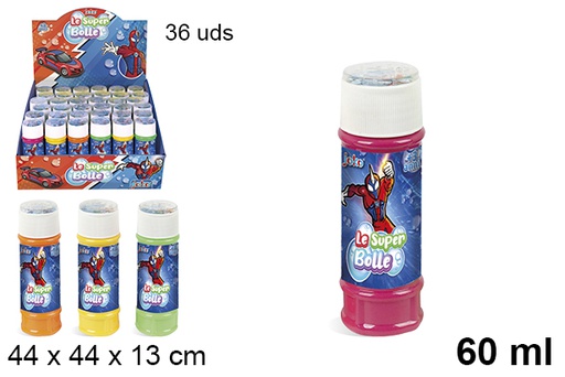 [118637] Bolle di sapone Héroes 60 ml