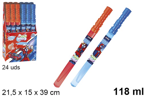 [118641] Espada pompas de jabon heroes 118 ml
