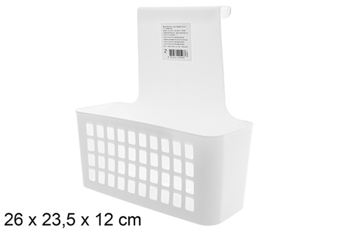 [118826] Cestino organizer da appendere in plastica Diamond