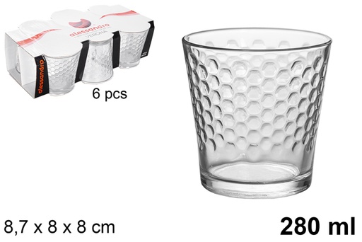 [118853] Pack 6 copos de água Verona 280 ml