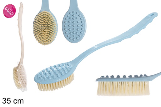 [118965] Cepillo de ducha color surtido 35 cm