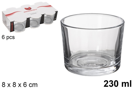 [119026] Verre en cristal pour cidre 230 ml