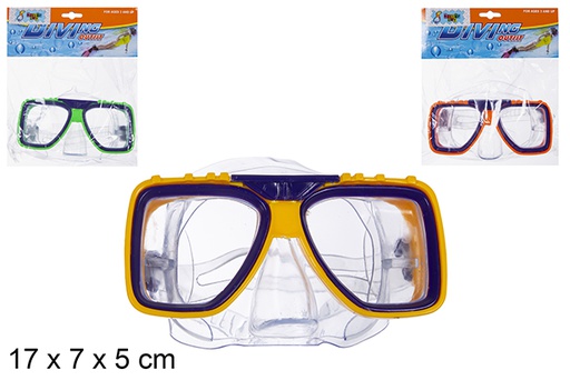 [119115] Lunettes de plongée couleurs assorties