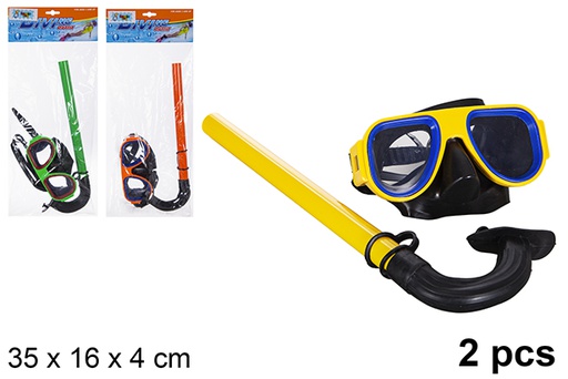 [119117] Pack 2 piezas para buceo color surtido