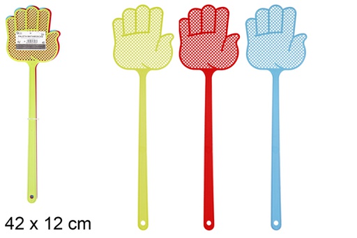 [119252] Pack 3 hand-shaped fly swatter paddles
