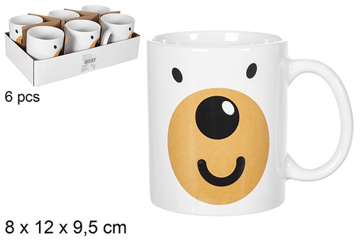 [119305] Dog decorated  mug