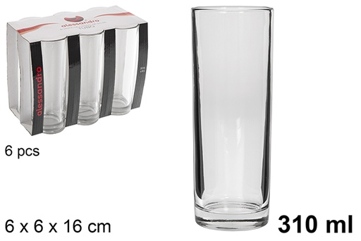 [119413] Verre en forme de tube 310 ml