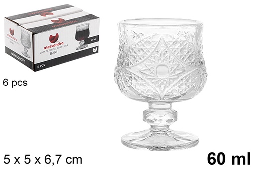 [119473] Verre à liqueur Bari 60 ml