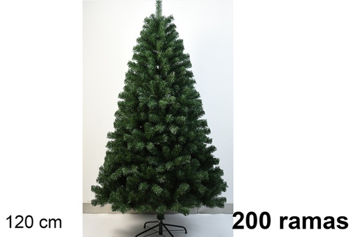 [119746] Árbol Navidad Dakota 200 ramas 120 cm   