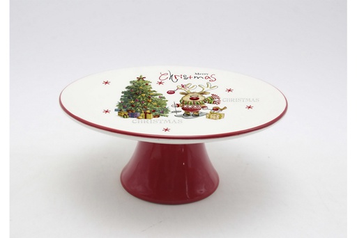 [120048] Boîte à lunch en céramique de Noël 22,5 cm