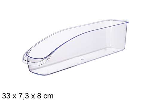 [120903] Organizer per frigorifero in plastica 33x7,3x8 cm