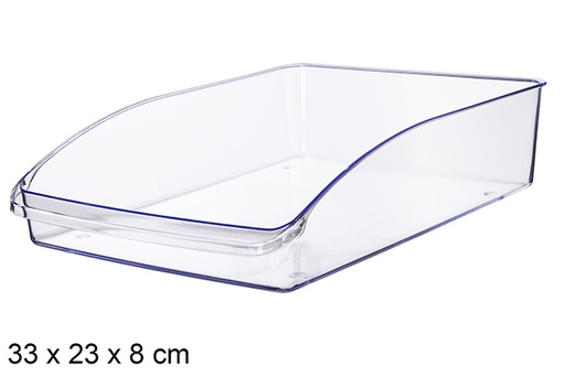 [120905] Organizer per frigorifero in plastica 33x23x8 cm