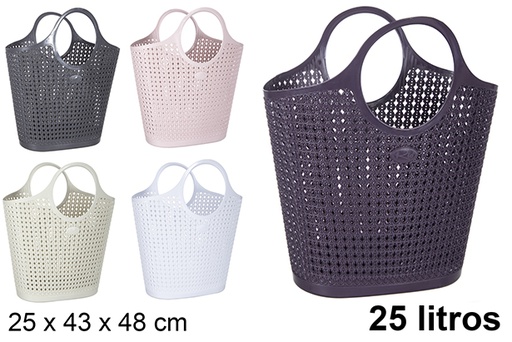 [120995] Victoria woven plastic bag 25 l.