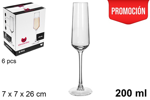 [121074] Copa cristal cava Excalibur 200 ml