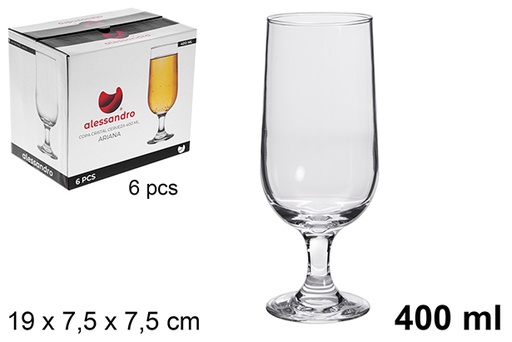 [121211] Ariana beer glass cup 400 ml