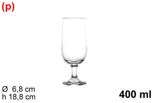 [121211] Verre à bière Ariana 400 ml