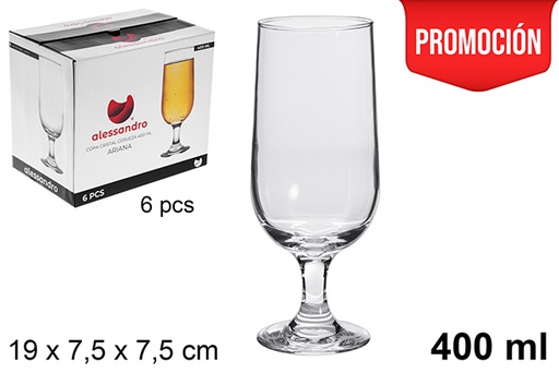[121211] Verre à bière Ariana 400 ml