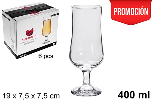 [121212] Alexandro beer glass cup 400 ml