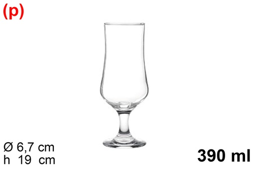 [121212] Alexandro beer glass cup 400 ml