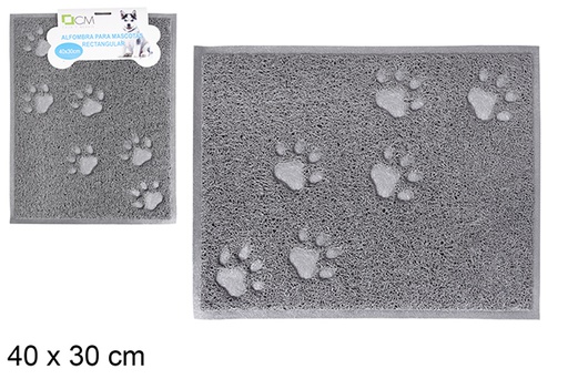 [121344] Tapis rectangulaire pour animaux de compagnie 40x30 cm