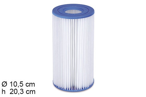 [121406] Cartridge purifier filter 10,5x20,3 cm