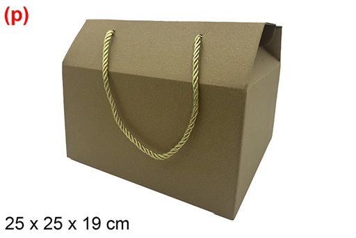 [121581] Christmas cardboard box 25x25 cm