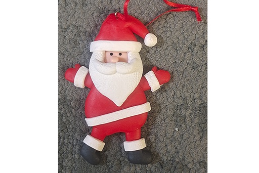 [121738] Colgante muñeco Papa Noel Navidad 8 cm