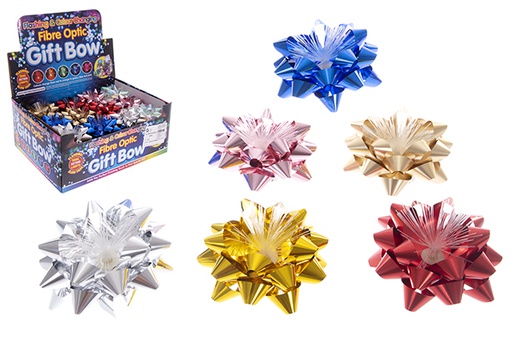 [121803] Pompon opaco con luci LED natalizie assortite