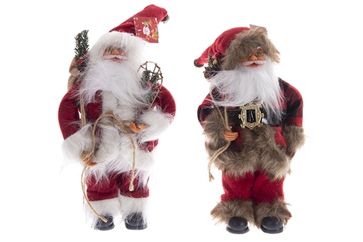 [122041] Babbo Natale modelli assortiti 30 cm