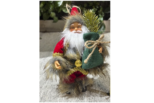 [122173] Colgante papa noel 18 cm