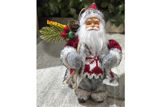 [122175] Colgante papa noel 18 cm