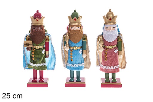 [122432] Nutcracker three wise men 25 cm