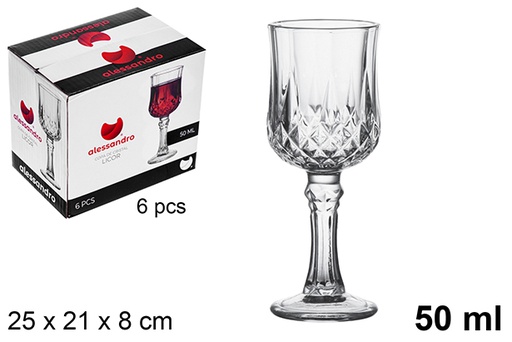 [122519] Copa cristal licor 50 ml