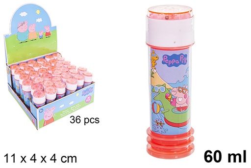 [122571] Tubo pompas jabón George Pig 60 ml