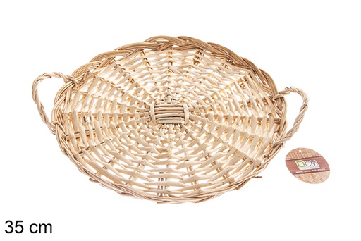 [122587] Dessous de plat en osier pour cocotte 35 cm